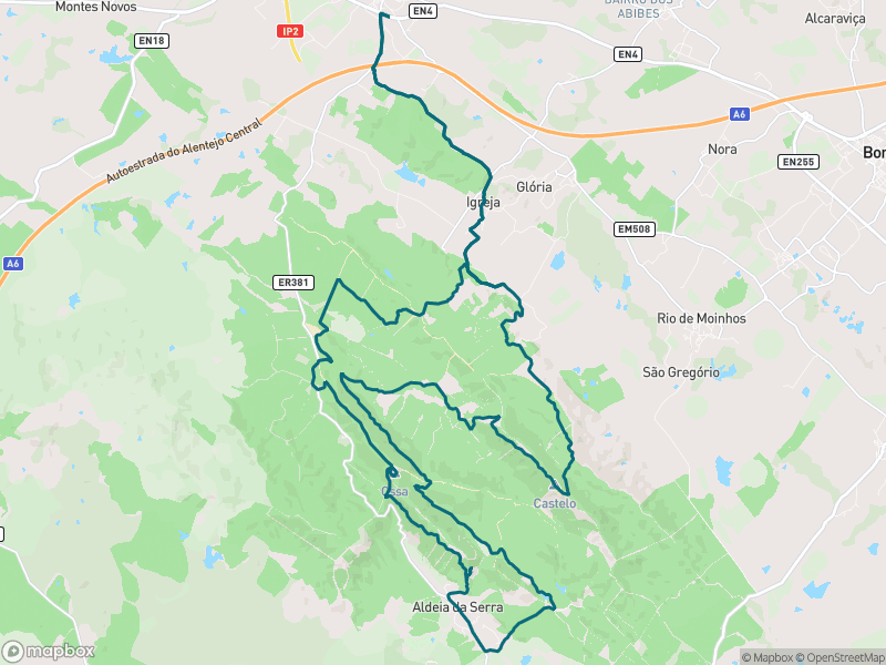 Попередній перегляд маршруту Estremoz - Long Endurance